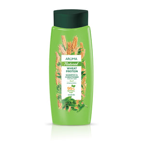 Aroma Natural Shampoo & Conditioner, Wheat Protein For Dry Hair 400ml