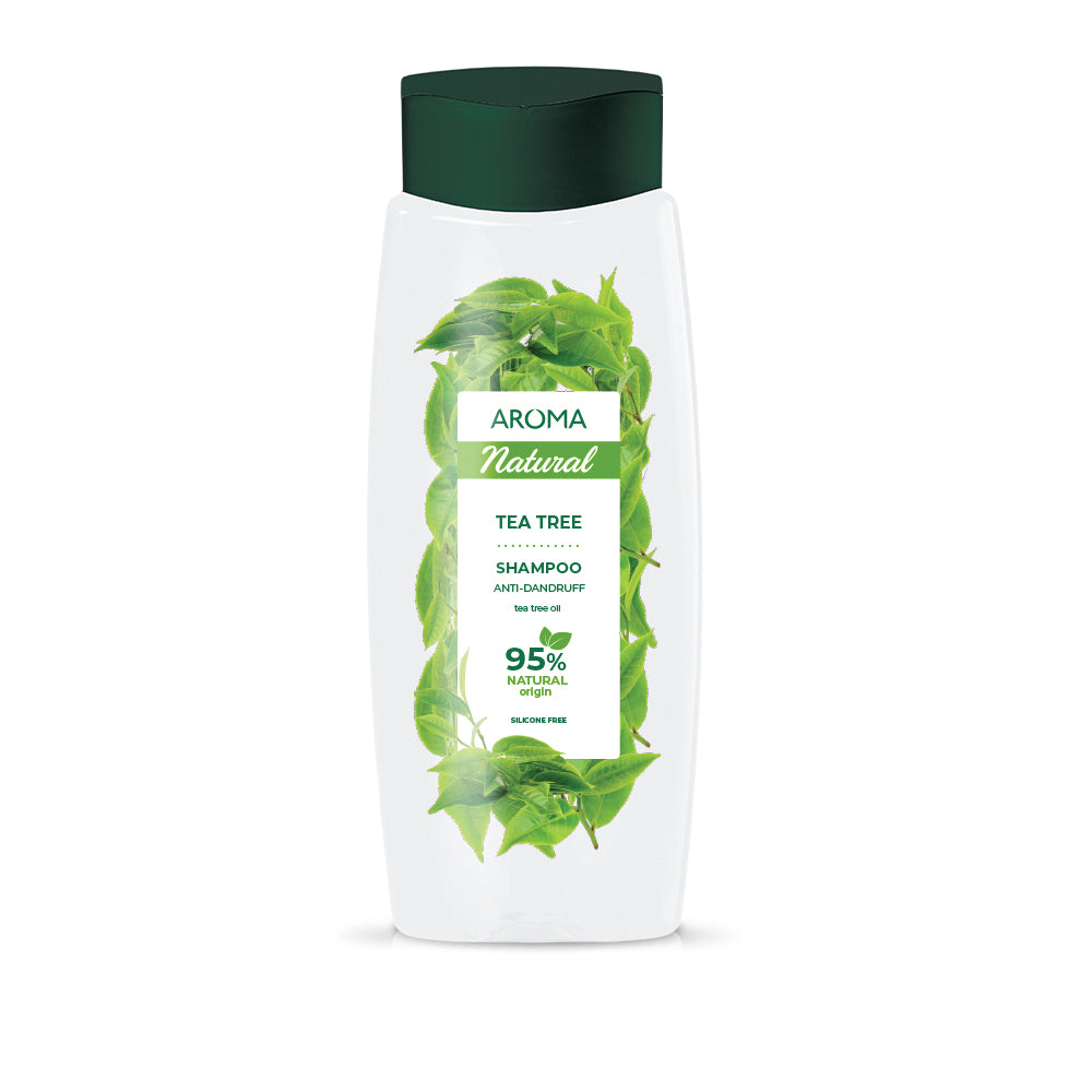 Aroma Natural Shampoo Tea Tree  For Anti- Dandruff 400ml