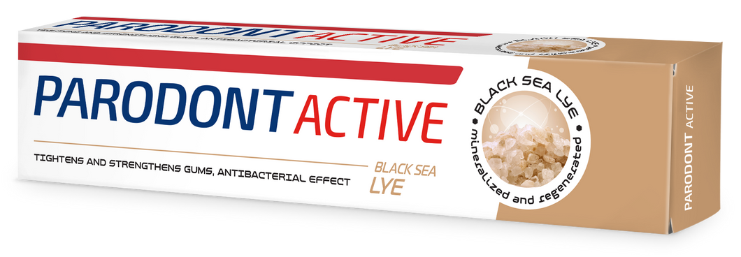 PARODONT ACTIVE Toothpaste Black sea lye 75 ml/3pack