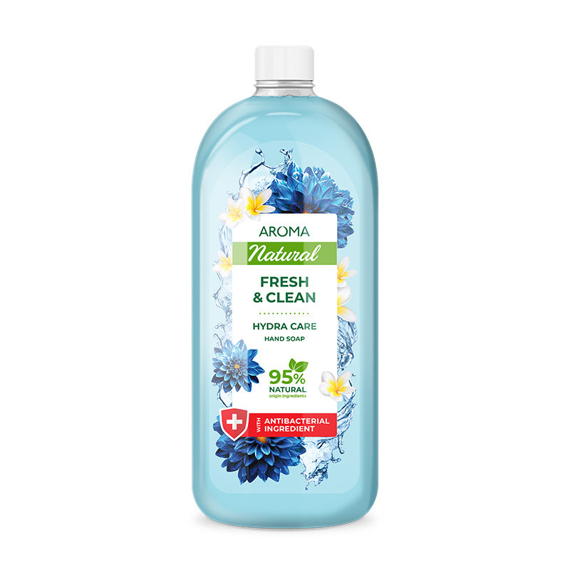 AROMA NATURAL Liquid soap Fresh & Clean Cleansing (refill) 900 ml