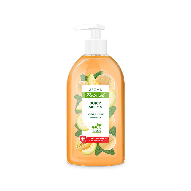 Aroma Natural  Liquid Soap, Juicy Melon  Moisturizing 500ml