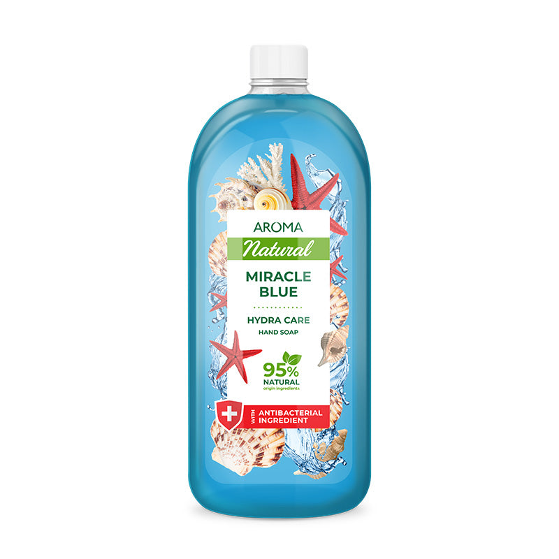 AROMA NATURAL Liquid soap Miracle Blue Purifying (refill) 900 ml