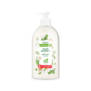 Aroma  Natural Liquid Soap, White Blossom for sensitive skin 500ml