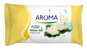 Aroma Fresh Floral Soap, Water Lily 75mg/6pack