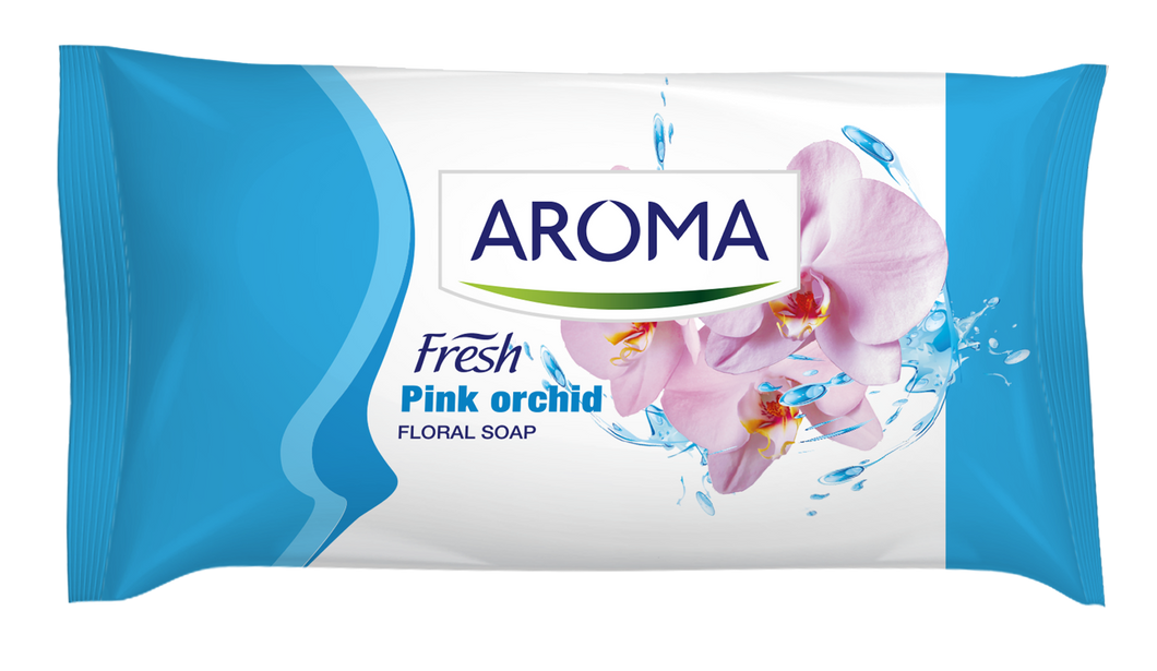 Aroma Fresh Floral Soap, Pink Orchard 75mg/6pack
