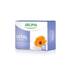 Aroma Vital / Calendula Nourishing  Beauty Cream Soap 100g/6pack