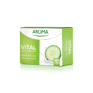 Aroma Vital / Cucumber Protective Beauty Cream Soap 100g/6pack
