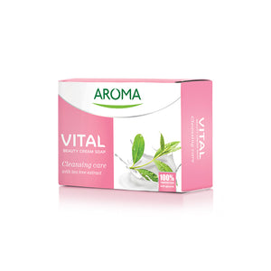 Aroma Vital / Tea Tree Cleansing Beauty Cream Soap 100g/6pack