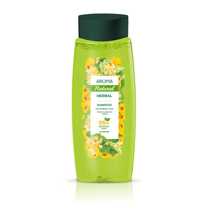 Aroma Natural Shampoo, Herbal  For Normal Hair 400ml