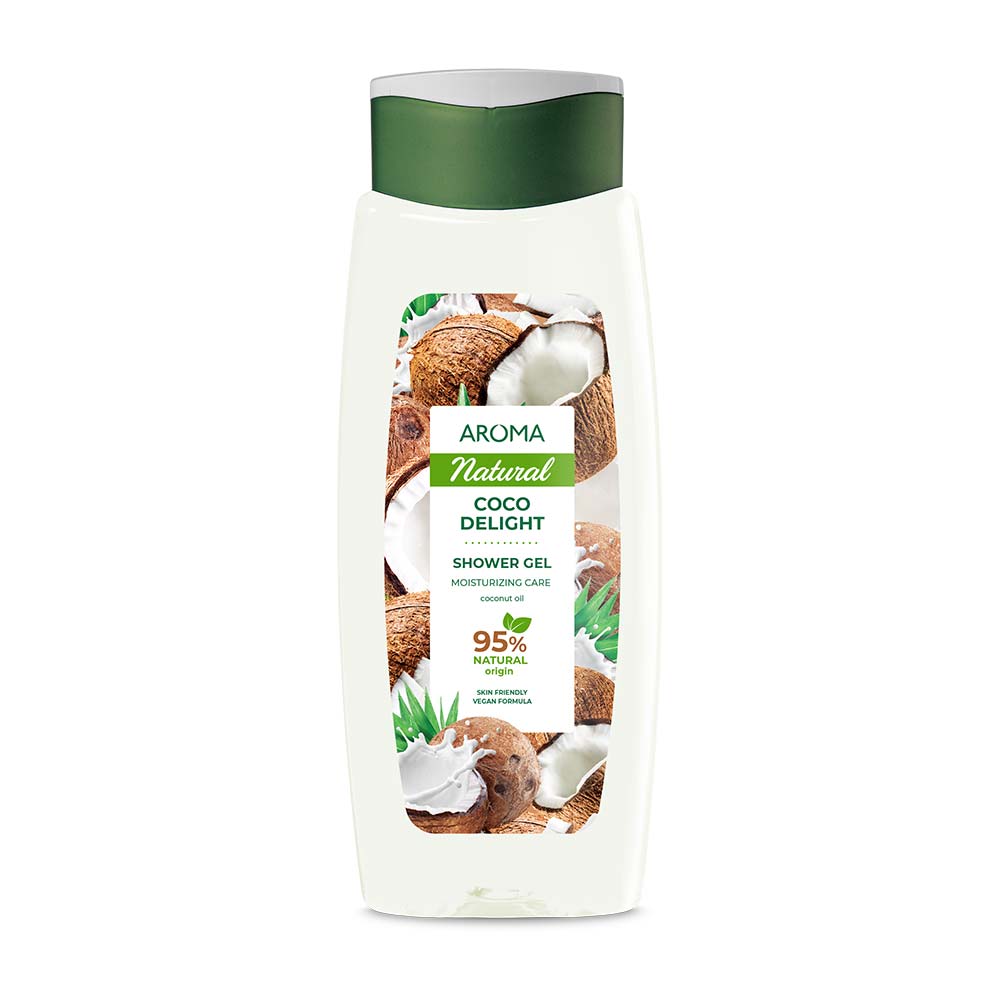 Aroma Natural Shower Gel, Coco Delight Moisturizing Care 400ml