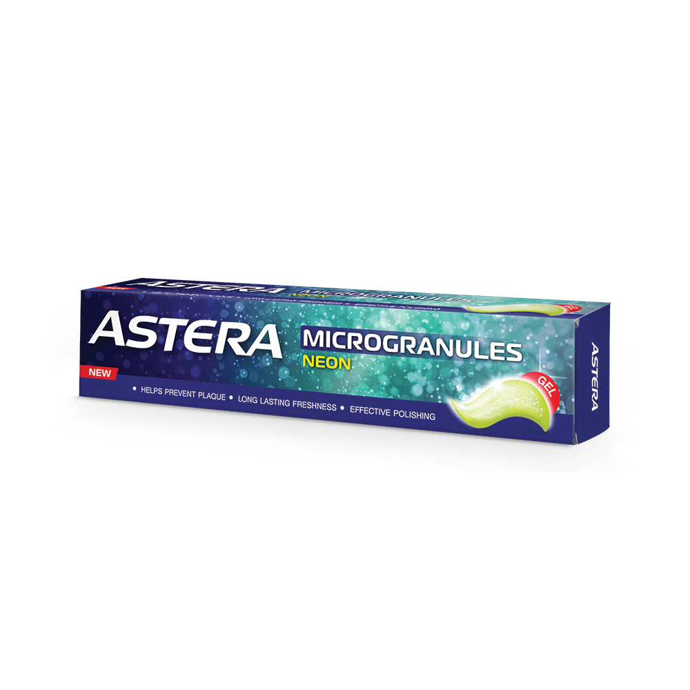 ASTERA MICROGRANULES Toothpaste Neon 75 ml/3pack