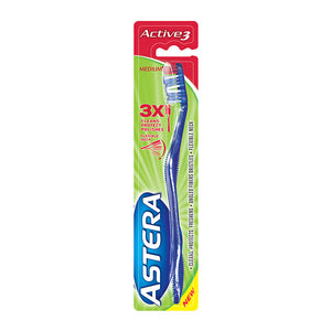 ASTERA ACTIVE 3 Toothbrush  Medium / 6pack