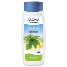 Load image into Gallery viewer, Aroma Fresh  Shampoo, Nettle  For Greasy Hair 400ml
