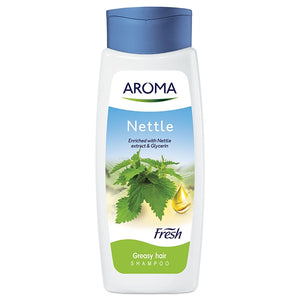 Aroma Fresh  Shampoo, Nettle  For Greasy Hair 400ml
