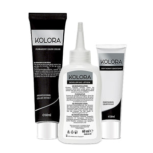 Kolora, Permanent Hair Color, 3.9 Deep Cherry Red